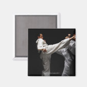 Aimant Deux ceintures Noires qui se déclenchent (Recto/Verso)