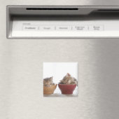 Aimant Deux chatons dorment dans les boeufs (In Situ (Lave-vaisselle))