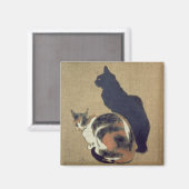 Aimant Deux chats, 1894 (Recto/Verso)