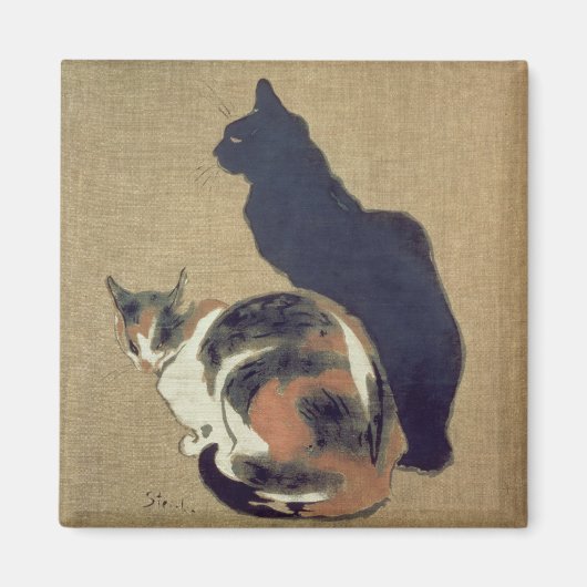 Aimant Deux chats, 1894 (Devant)