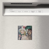 Aimant Deux cocottes avec Casquette (In Situ (Lave-vaisselle))