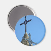 Aimant Deux croix (Recto/Verso)