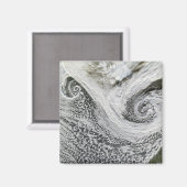 Aimant Deux cyclones formés en tandem au sud de l'Islande (Recto/Verso)