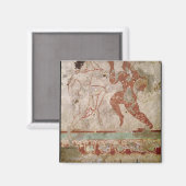 Aimant Deux danseurs et dauphins (Recto/Verso)