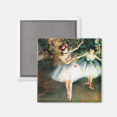 Aimant Deux danseurs sur scène par Degas (Recto/Verso)