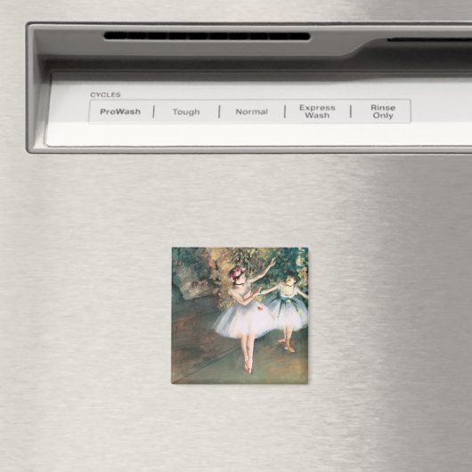 Aimant Deux danseurs sur scène par Edgar Degas, Art Vinta (In Situ (Lave-vaisselle))