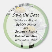 Aimant Deux dattes à Sunshine Enregistrer la date (Devant)