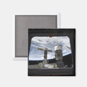 Aimant Deux engins spatiaux russes (Recto/Verso)