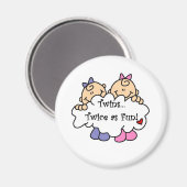 Aimant Deux fois plus amusant (Recto/Verso)