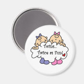 Aimant Deux fois plus amusant (Recto/Verso)