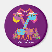 Aimant Deux girafes (Devant)