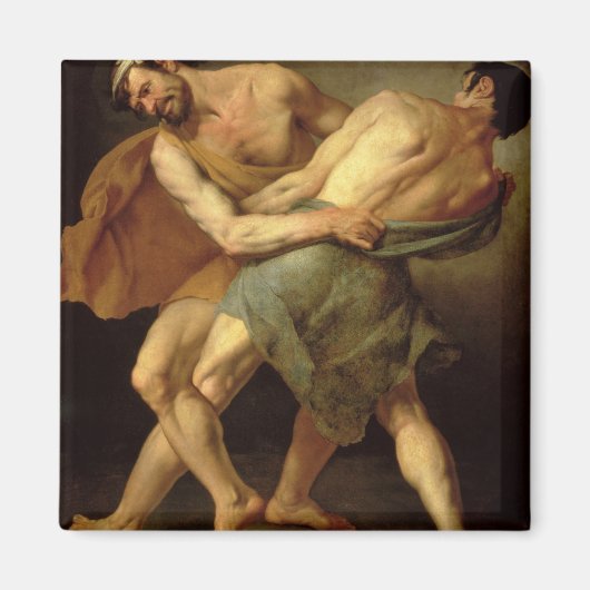 Aimant Deux lutteurs (Devant)