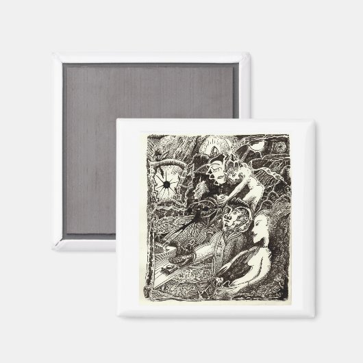 Aimant Deux mondes (Recto/Verso)