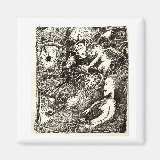 Aimant Deux mondes (Devant)