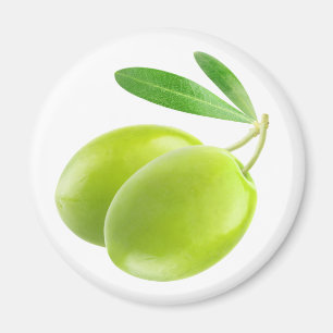 Aimant Deux olives vertes