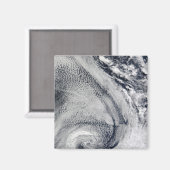 Aimant Deux ouragans polaires en forme de S (Recto/Verso)