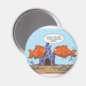 Aimant Deux poissons d'or—Amitié (Recto/Verso)