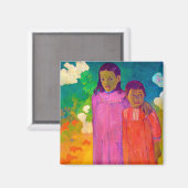 Aimant Deux Soeurs, Gauguin (Recto/Verso)