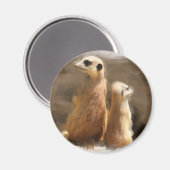 Aimant Deux Terriens (Recto/Verso)