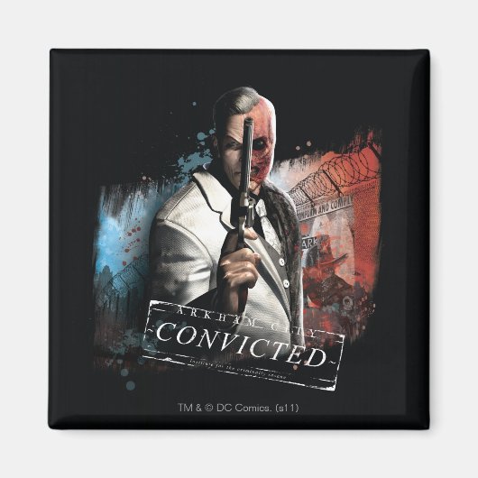 Aimant Deux visages - Condamné (Devant)