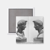 Aimant Deux vues d'un buste de Livia (Recto/Verso)