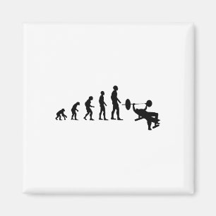 Aimant Développé couché Bodybuilding Évolution drôle Forc