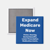 Aimant Développer Medicare maintenant (Recto/Verso)