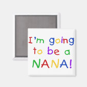 Aimant Devenir une Nana - Chemises de couleurs primaires (Recto/Verso)