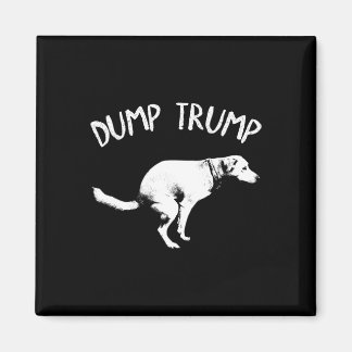 Aimant Déverser Trump Chien Qui Chie Pour Hommes Femmes E