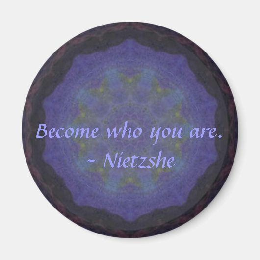 Aimant Deviens qui tu es. - Nietzshe (Devant)