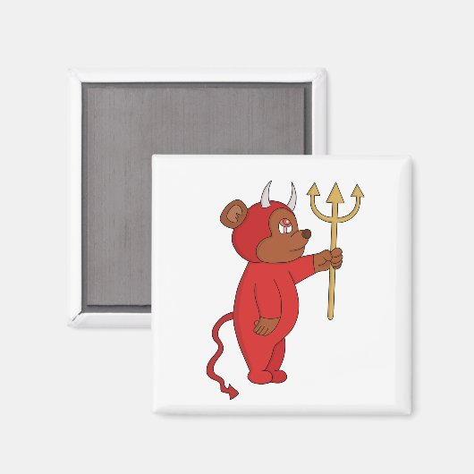 Aimant Devil Bear (Recto/Verso)