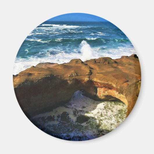 Aimant Devil's Punchbowl, Newport, Oregon (Devant)