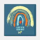 AIMANT DEVIS D'AFFIRMATION RÉTRO DE CONCEPTION BOHO CLASS (Devant)