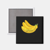 Aimant Devis de banane amusant (Recto/Verso)