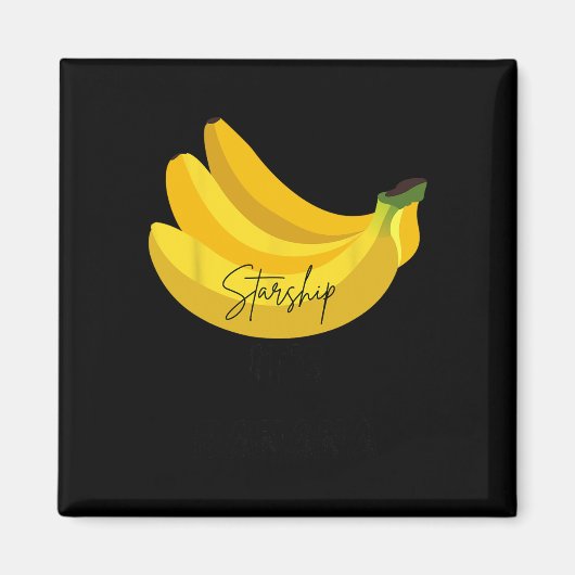 Aimant Devis de banane amusant (Devant)