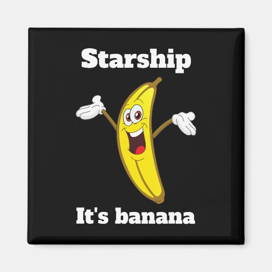 Aimant Devis de banane amusant2 (Devant)