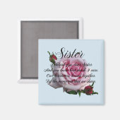 AIMANT DEVIS DE SOEUR (Recto/Verso)