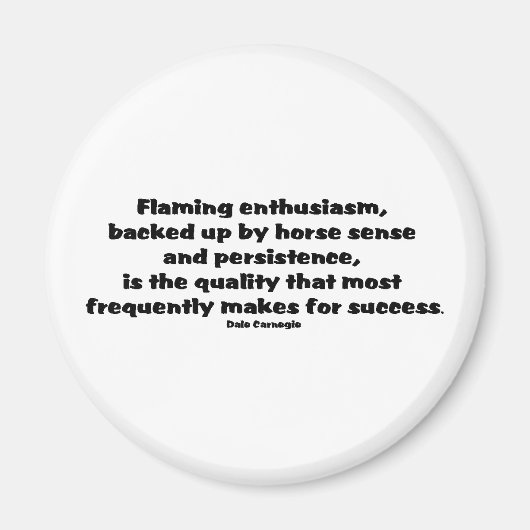 Aimant Devis de succès (Devant)