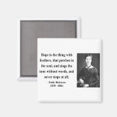 Aimant Devis Emily Dickinson 1b (Recto/Verso)