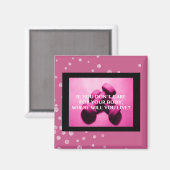 Aimant Devis inspirant | Motivation de l'entraînement pou (Recto/Verso)