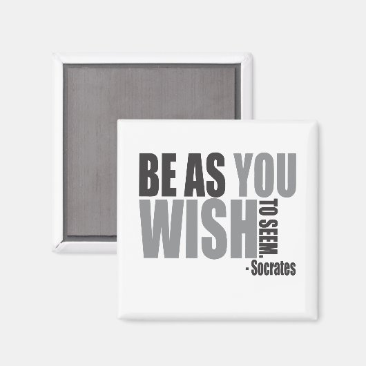 Aimant Devis Socrates (Recto/Verso)