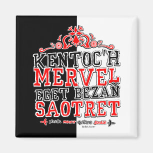 Aimant Devise de la Bretagne