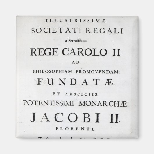 Aimant Dévouement à la Société royale (Devant)