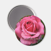 Aimant Dew Kissed Rose ! (Recto/Verso)