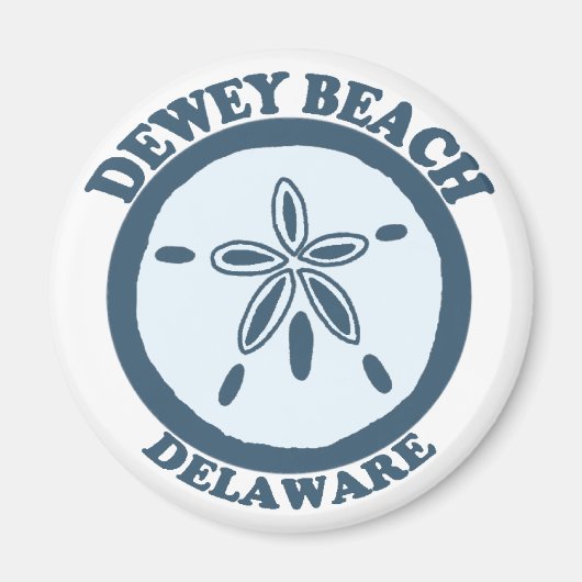 Aimant Dewey Beach. (Devant)