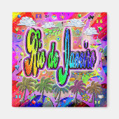 Aimant d'Express de Rio de Janeiro Vista (Devant)