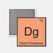 Aimant Dg - Disparition d'un élément de chimie de don mor (Recto/Verso)