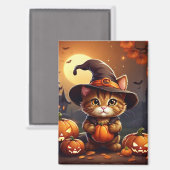 Aimant d'Halloween (Recto/Verso)
