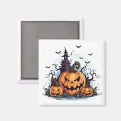 Aimant d'Halloween (Recto/Verso)