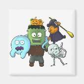 Aimant d'Halloween (Devant)